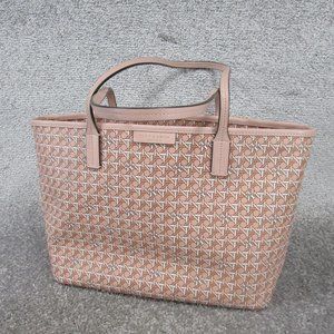 Tory Burch Ever Ready Monogram Tote Pink